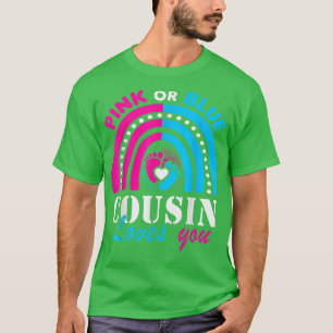 Rosa oder blauer Cousin Regenbogenfarben Lieben Ih T-Shirt