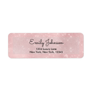 Rosa oder Rose Gold Sparkone und Glitzer