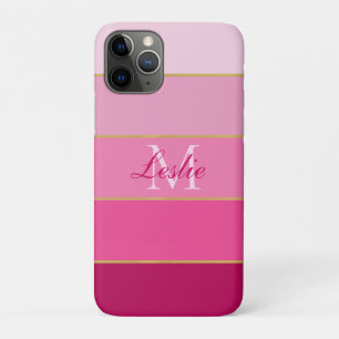 Rosa Ombre-Farbblock Personalisiert  Case-Mate iPhone Hülle