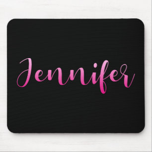 Rosa Ombre Jennifer Mousepad