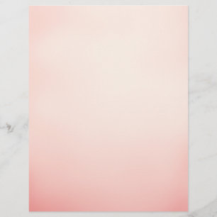 Rosa Ombre Letterhead Briefbogen