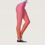 Rosa - orange glänzende Leggings<br><div class="desc">Sehen Sie in meinem Laden nach,  was andere Artikel mit diesem Design sind.</div>