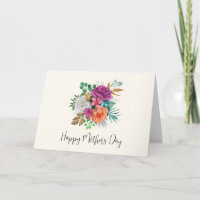 Rosa, Orange und Weiße Rosen Muttertag