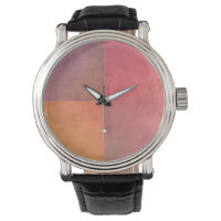 Rosa Orangefarbenes rotes Pastell Wasserfarbmuster