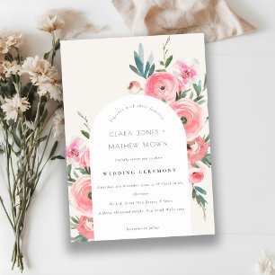 Rosa Orchid Arch Blumenzwiebeln Einladung