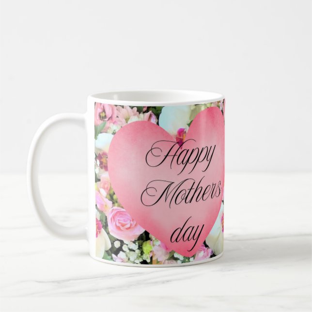 Rosa-Orchid-Mütter Kaffeetasse (Links)
