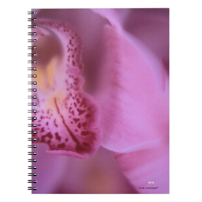 Rosa Orchid-Notebook Notizblock (Vorderseite)