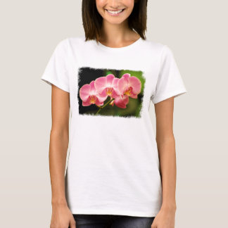 Rosa Orchideen-T - Shirt