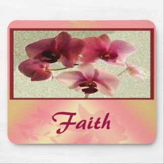 Rosa Orchids Mousepad (Name ändern)