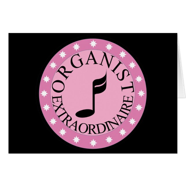 Rosa Organist Extraordinaire (Vorderseite (Horizontal))
