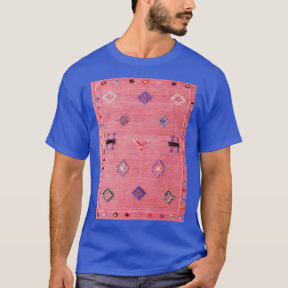Rosa orientalischer traditioneller marokkanischer T-Shirt