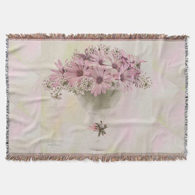 Rosa Osteospernum Decke (Vorderseite)