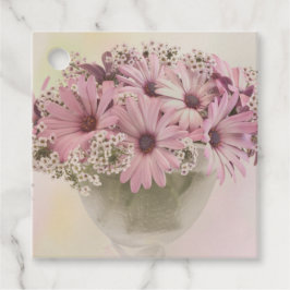 Rosa Osteospernum Geschenkanhänger