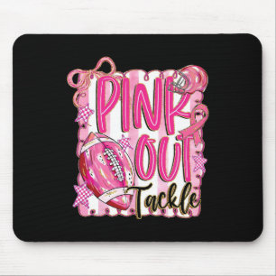 Rosa-out-Kampf Brustkrebs-Bewusstsein Band-Foo Mousepad