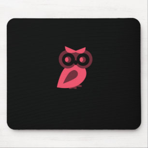 Rosa Owl Mousepad