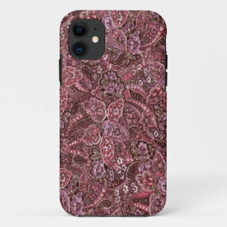 Rosa Paisley-Druck iPhone 5 Abdeckung 11 Hülle