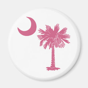Rosa Palmetto-Mond Magnet