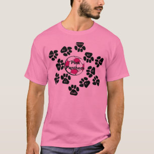 Rosa Panther-Fußball-Shirt T-Shirt