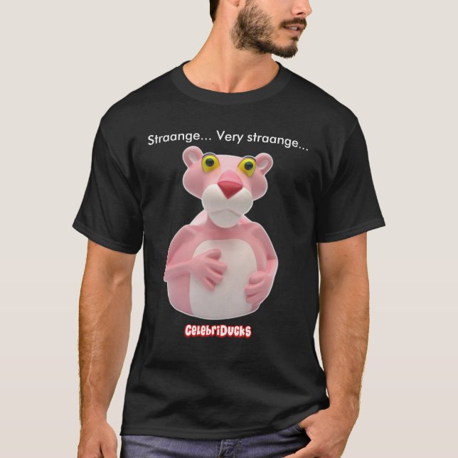 Rosa Panther-T-Shirt Parodie CelebriDucks T-Shirt (Vorderseite)