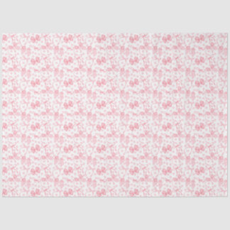 rosa Papiere und Dosen Seidenpapier