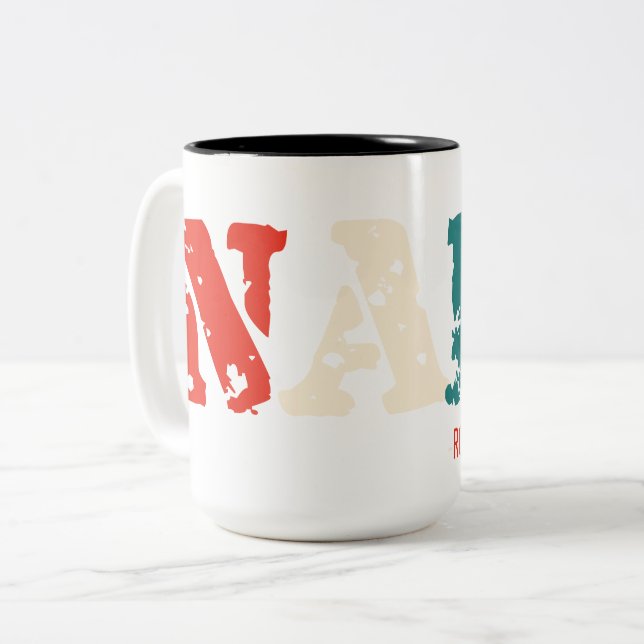 Rosa Parks "Nah" Quote Tasse (Vorderseite Links)