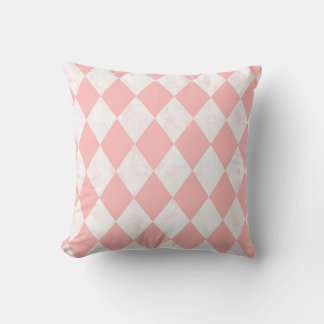 Rosa Pastell Harlekin Diamant Nahtloses Muster Thr Kissen