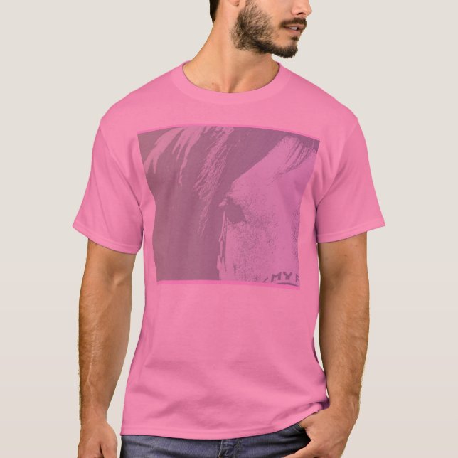 Rosa Patrick T-Shirt (Vorderseite)