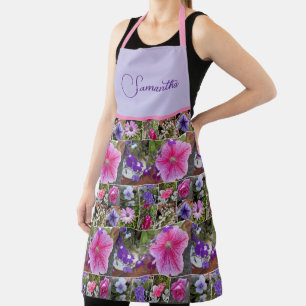 Rosa Penunia Daisy Blume Blumenfrauen Schürze