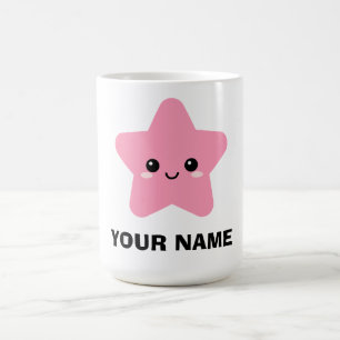 Rosa personalisierte Umarmung, Grafik-Tasse für St Kaffeetasse