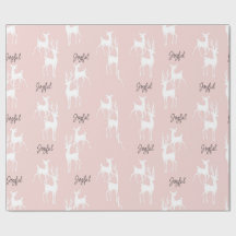 Rosa Personalisiertes Weihnachtsgebäck