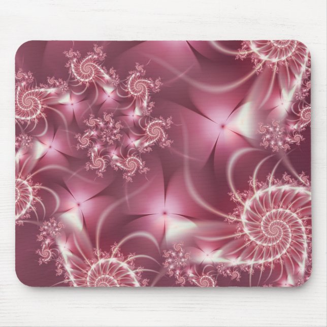 Rosa Petticoats Mousepad (Vorne)