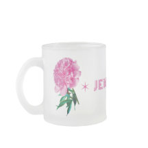 Rosa Pfingstrosen-Star Mädchenhaft Moderne Anpassu