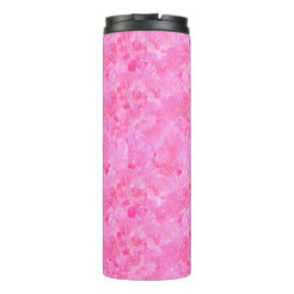 Rosa Pfingstrosen-Thermalbecher Thermosbecher