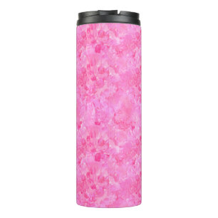 Rosa Pfingstrosen-Thermalbecher Thermosbecher