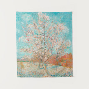 Rosa Pfirsichbaum, Vincent van Gogh Wandteppich