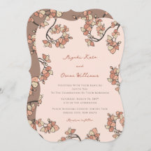 Rosa Pfirsichblüten Elegante und schicke blumenrei