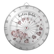 Rosa Pfirsichfarben Gestricke geometrische Formen