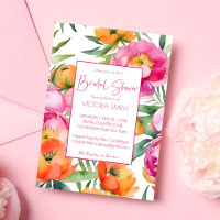 Rosa, pfirsichfarbene Birnen, elegantes Brautparty