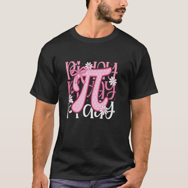 Rosa Pi-Tag T-Shirt (Vorderseite)
