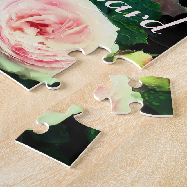 Rosa Pierre de Ronsard:jigsaw puzzle(520 Stück) Puzzle (Seite)