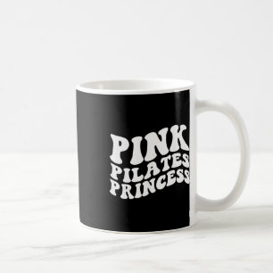 Rosa Pilates Prinzessin Ästhetik Geist Körper Yoga Kaffeetasse