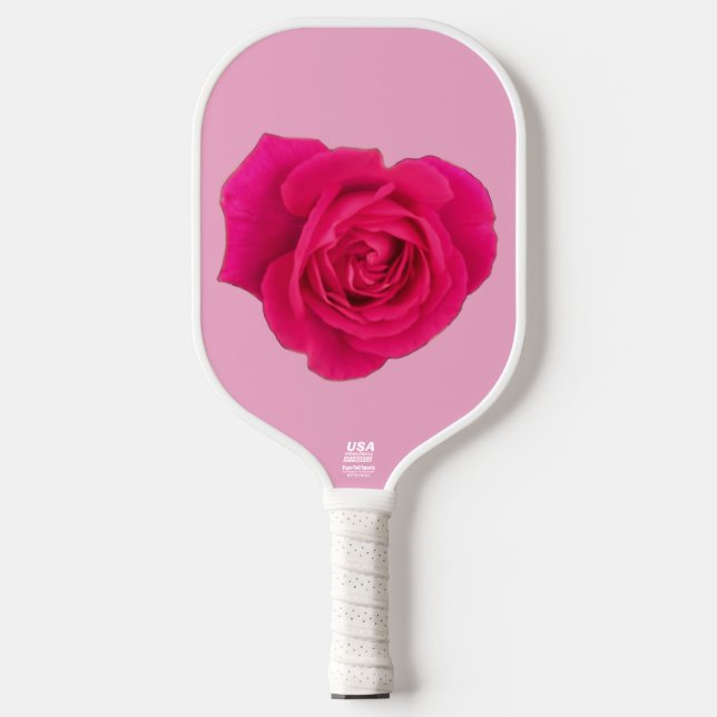 Rosa Pink #4 Pickleball Schläger (Vorderseite)