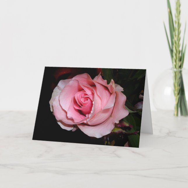Rosa Pink Karte (Vorderseite)