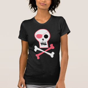 Rosa Pirat T-Shirt