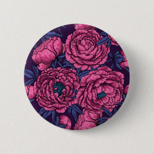 Rosa Piselbuquet Button