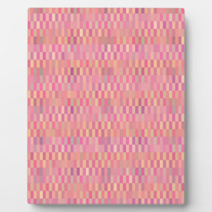 rosa Pixel Fotoplatte
