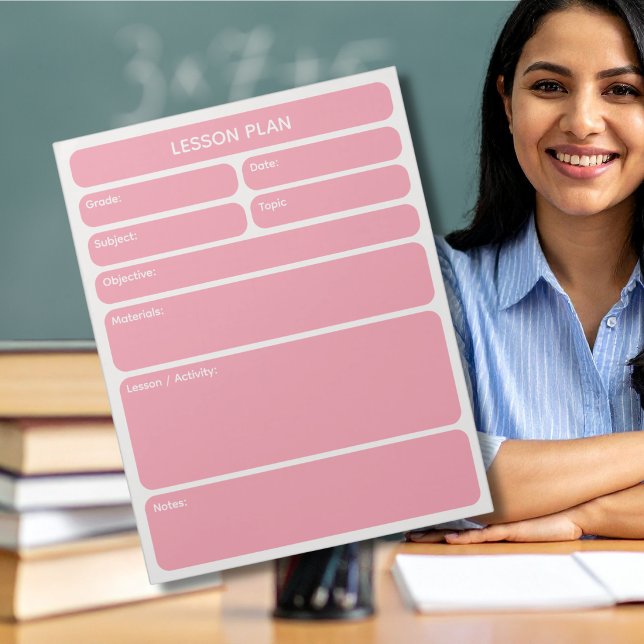 Rosa Planerpapier Notizblock (Von Creator hochgeladen)