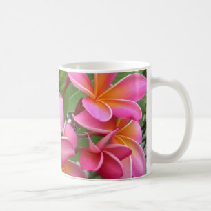 Rosa Plumeria Kaffeetasse
