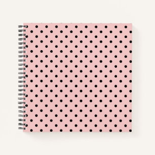 Rosa, Polka-Punkt Notizbuch