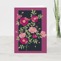 Rosa Posies für den Tag der Mutter
